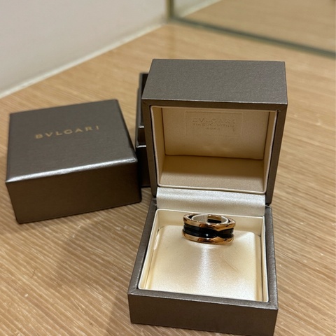 Bvlgari 寶格麗B.Zero1 18k彈簧戒指
