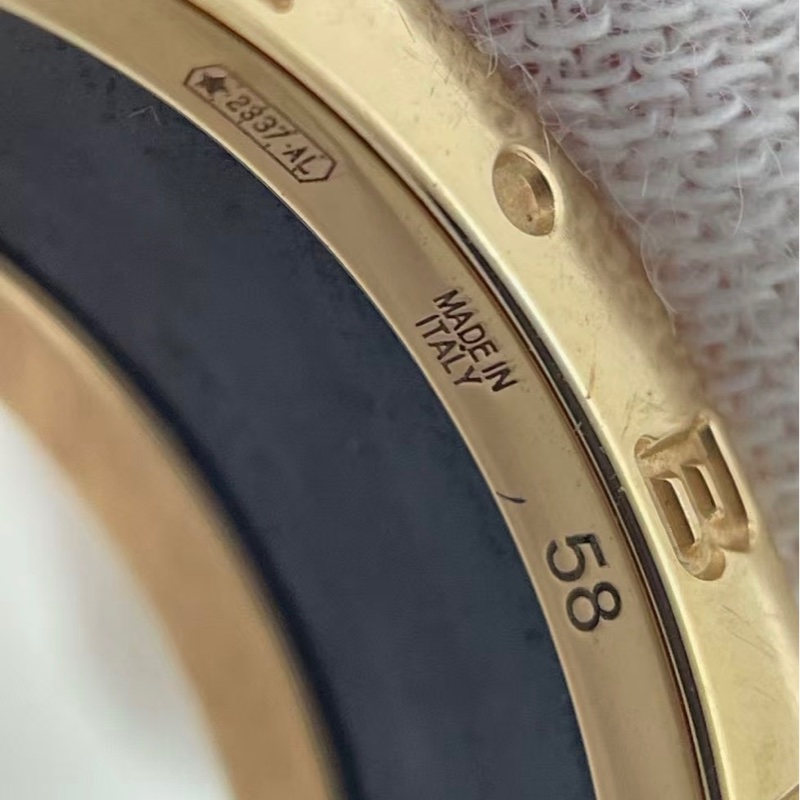 Bvlgari 寶格麗B.Zero1 18k彈簧戒指-7