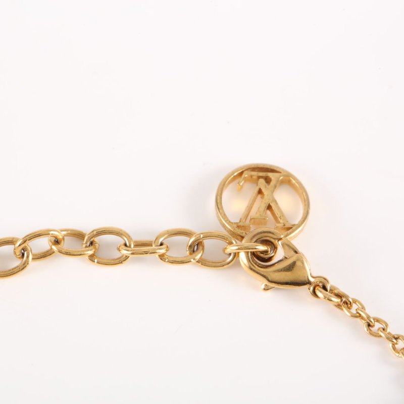 LOUIS VUITTON LV&ME字母V手鏈合金S-M碼手鍊／手環-1