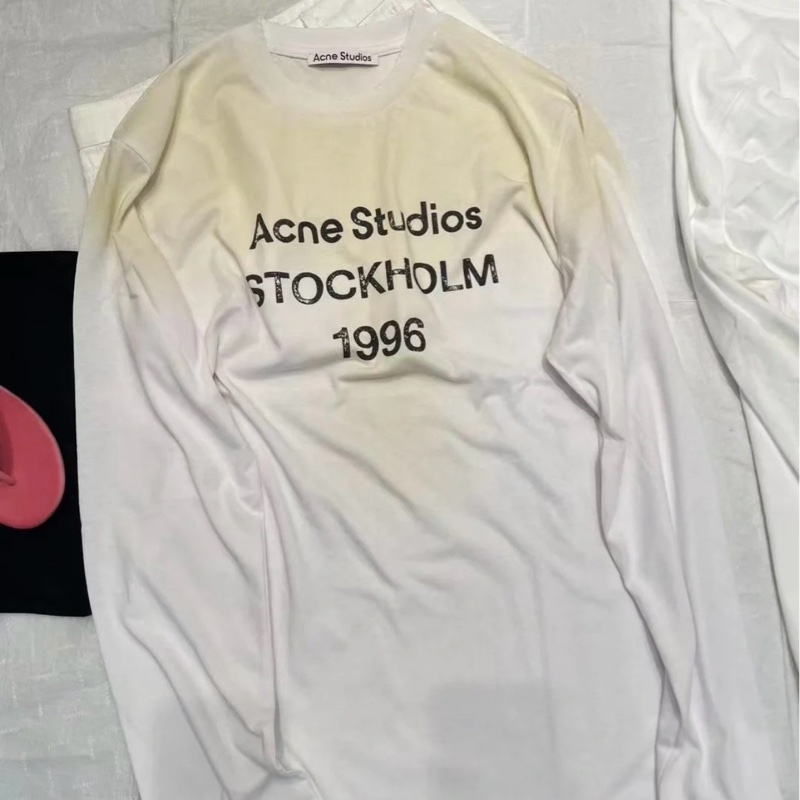 Acne Studio 做舊款 長袖 男女均可#S M L 兩個顏色-2