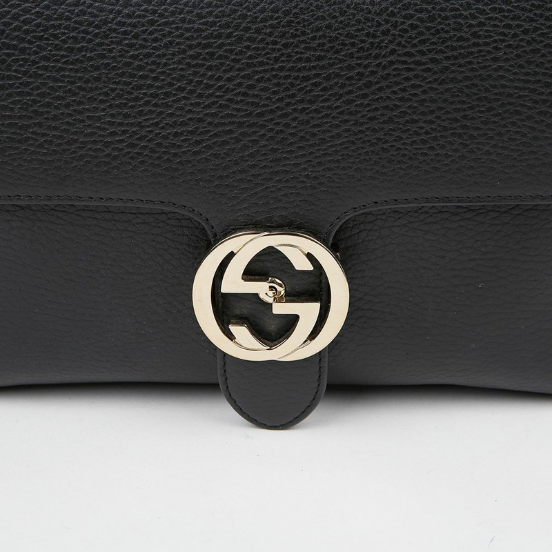 GUCCI 互扣式頂部手把手提單肩包 510302-2