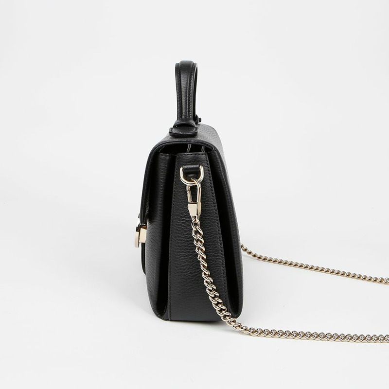 GUCCI 互扣式頂部手把手提單肩包 510302-4