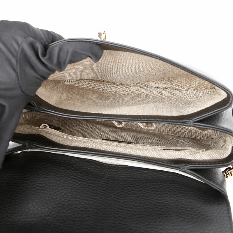 GUCCI 互扣式頂部手把手提單肩包 510302-10