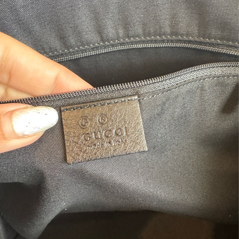 Gucci黑色壓紋托特包👜 超輕✨-20