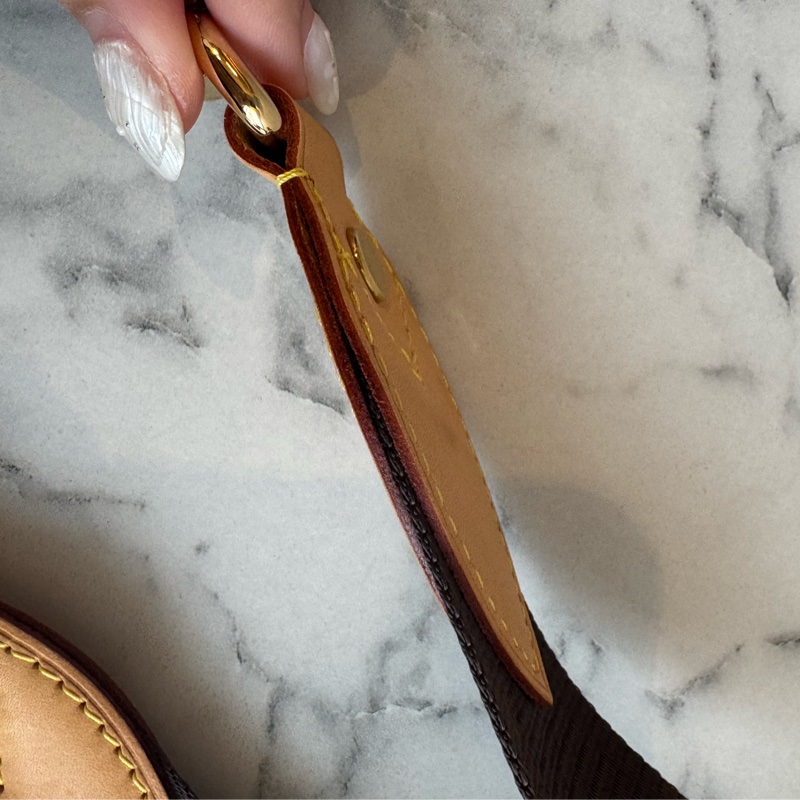 LV咖色金釦背帶  可調長度✨-12