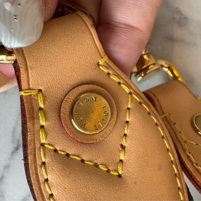 LV咖色金釦背帶  可調長度✨-21