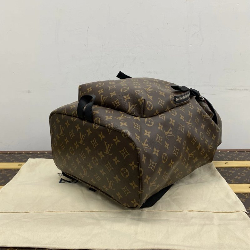 LV 老花 ZACK後背登山包 22*44*15 99新配件盒子塵袋-4