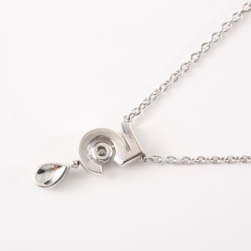 CHANEL 18K白金鑽石白金EternalNO.5滿鑽項鏈18K/項鍊-2