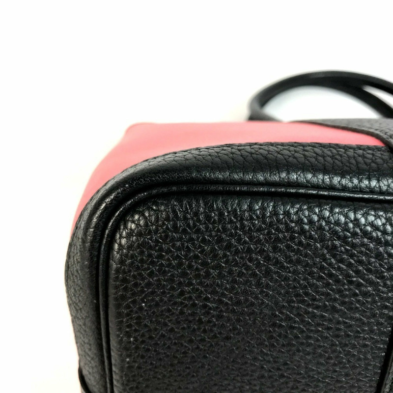 愛馬仕 Garden Party PM Toile Officier 雙色手提包、單肩包、托特包，皮革材質，女士，粉紅色-10