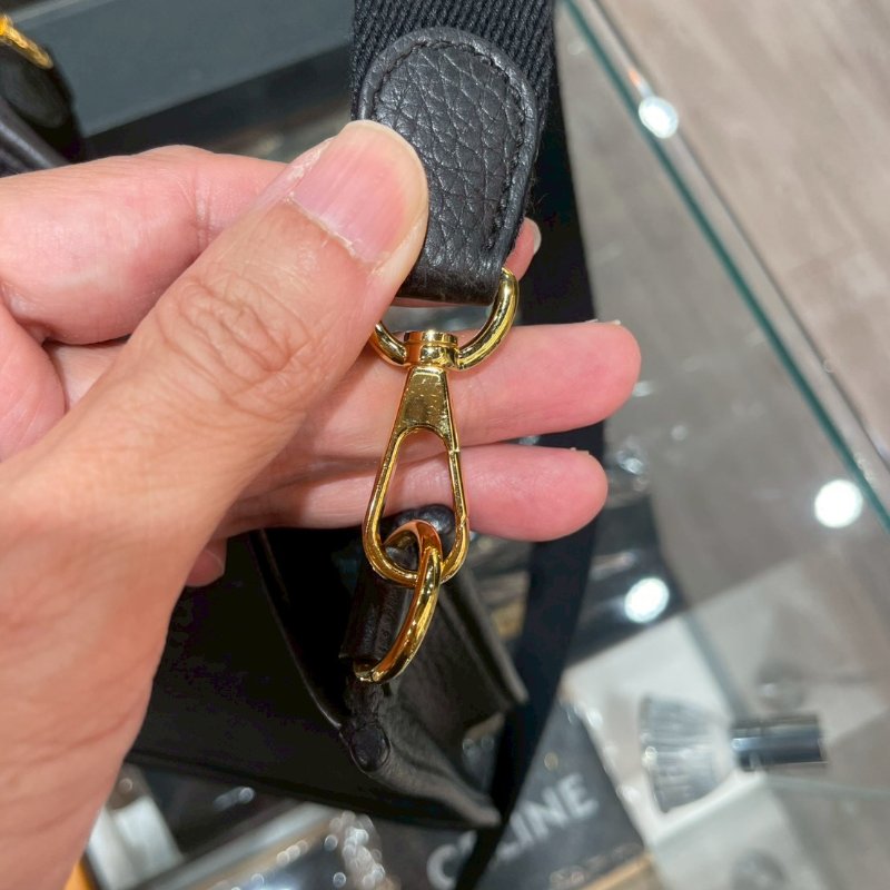 Hermès  Evelyne 16 斜背包/側背包 黑 9成新-12