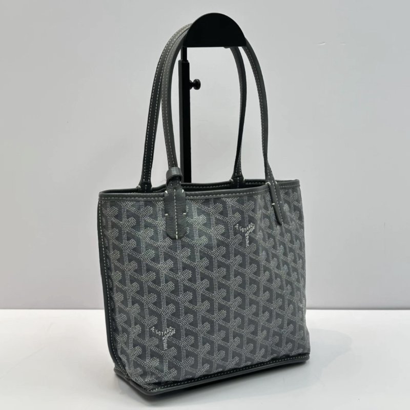 GOYARD Y字老花灰色mini托特包 21.5*20.5*10 全新閒置配件塵袋-1