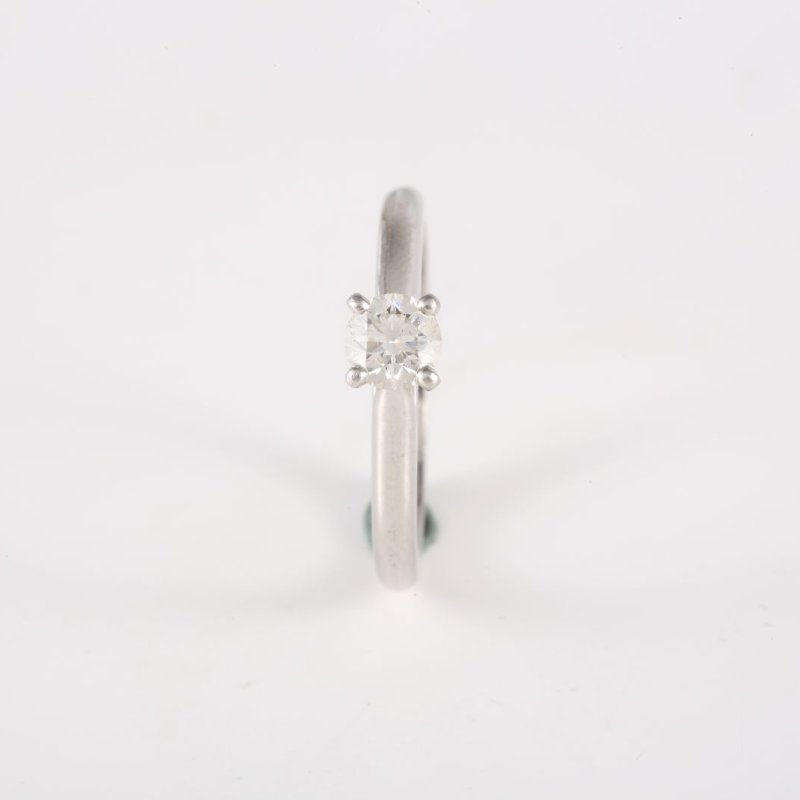 Cartier 鑽石pt9500.36ct鑽戒51/戒指-1