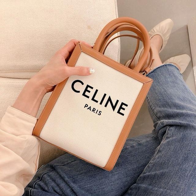 Celine Mini Cabas Vertical 迷你款托特手提肩背包/1100P572-1