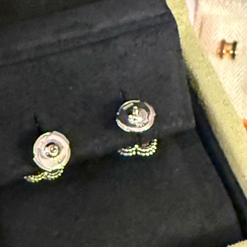 VCA 18K白金綠松石Sweet Alhambra耳環-3