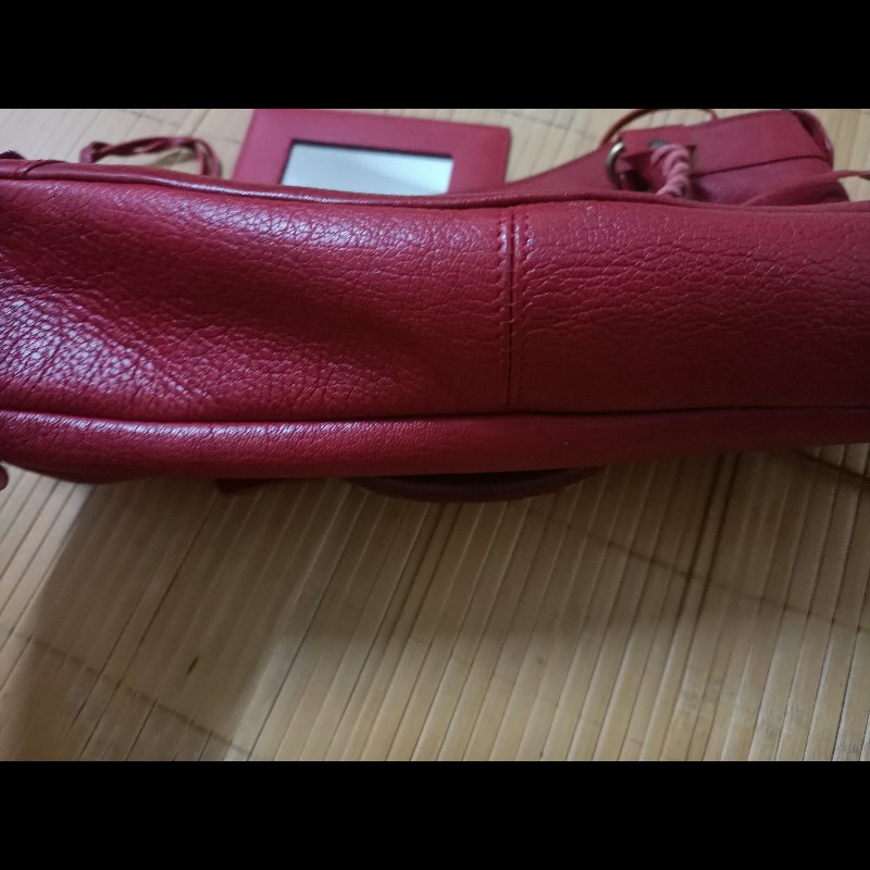 Balenciaga 巴黎世家機車包 103208 有使用痕跡 一點點掉漆 不影響外觀-9