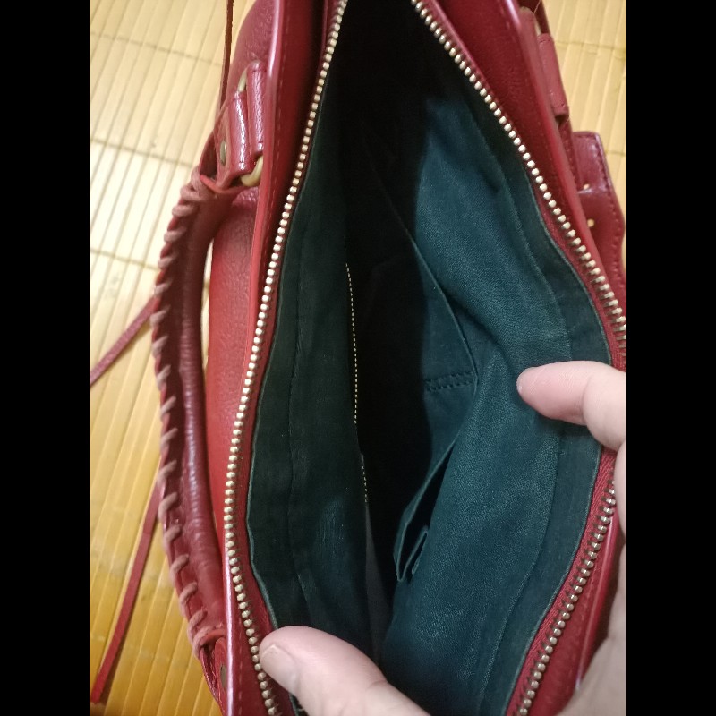 Balenciaga 巴黎世家機車包 103208 有使用痕跡 一點點掉漆 不影響外觀-10