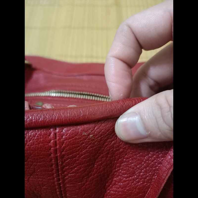 Balenciaga 巴黎世家機車包 103208 有使用痕跡 一點點掉漆 不影響外觀-14