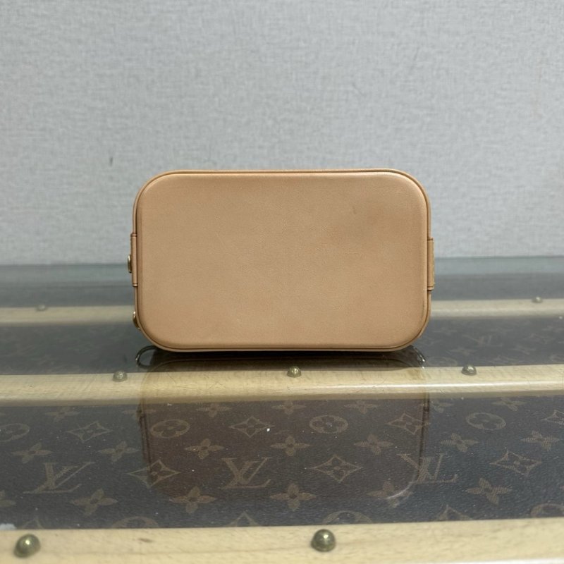 LV 老花Alma貝殼手提後背包 芯片款 15*20*10 99新配件盒子塵袋-3