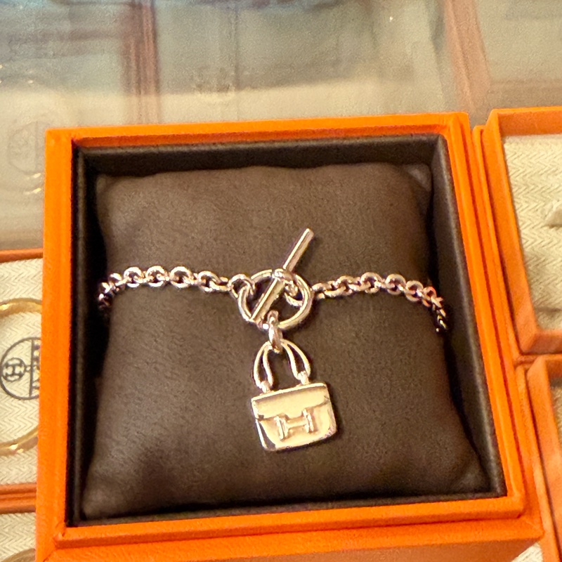 Hermes 925 Amulettes Constance bracelet-0