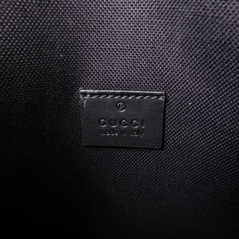 GUCCI 塗層皮革GG Supreme Messenger肩背袋-5