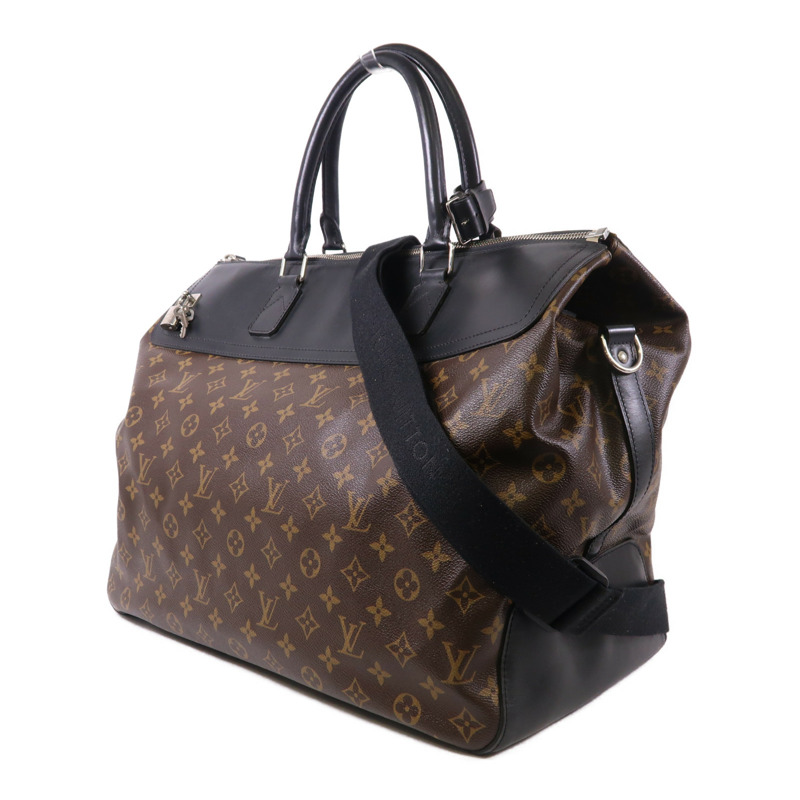 LOUIS VUITTON Monogram Greenwich銀扣手挽肩背兩用袋-2