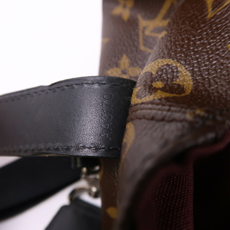 LOUIS VUITTON Monogram Greenwich銀扣手挽肩背兩用袋-6