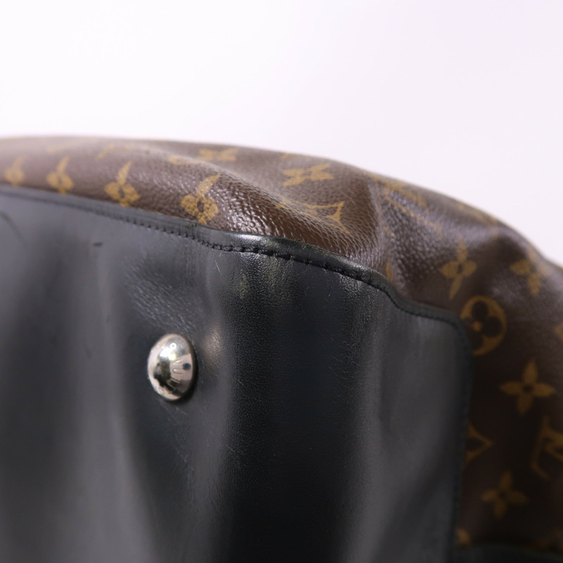 LOUIS VUITTON Monogram Greenwich銀扣手挽肩背兩用袋-9