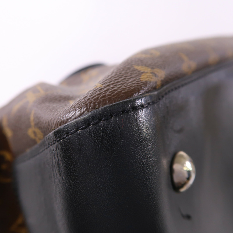 LOUIS VUITTON Monogram Greenwich銀扣手挽肩背兩用袋-12