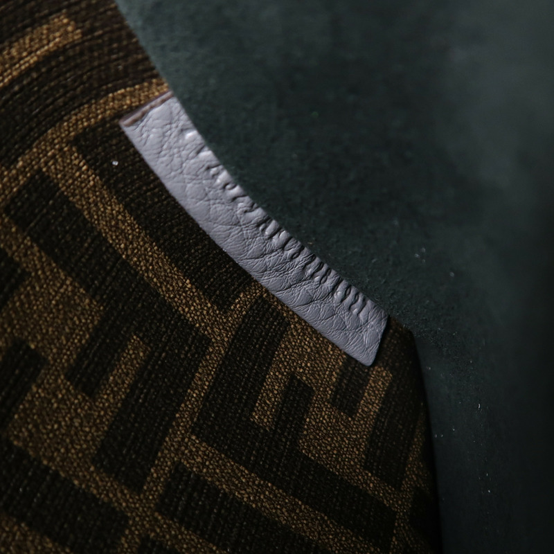 FENDI 牛皮皮革Peekaboo I See U Medium銀扣手挽肩背兩用袋-7