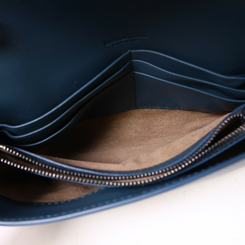 BOTTEGA VENETA 牛皮皮革Chain Shoulder鏈帶肩背袋-4