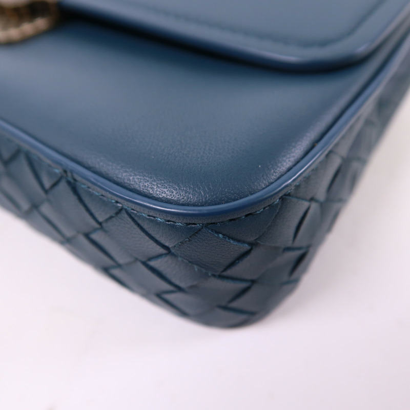 BOTTEGA VENETA 牛皮皮革Chain Shoulder鏈帶肩背袋-11