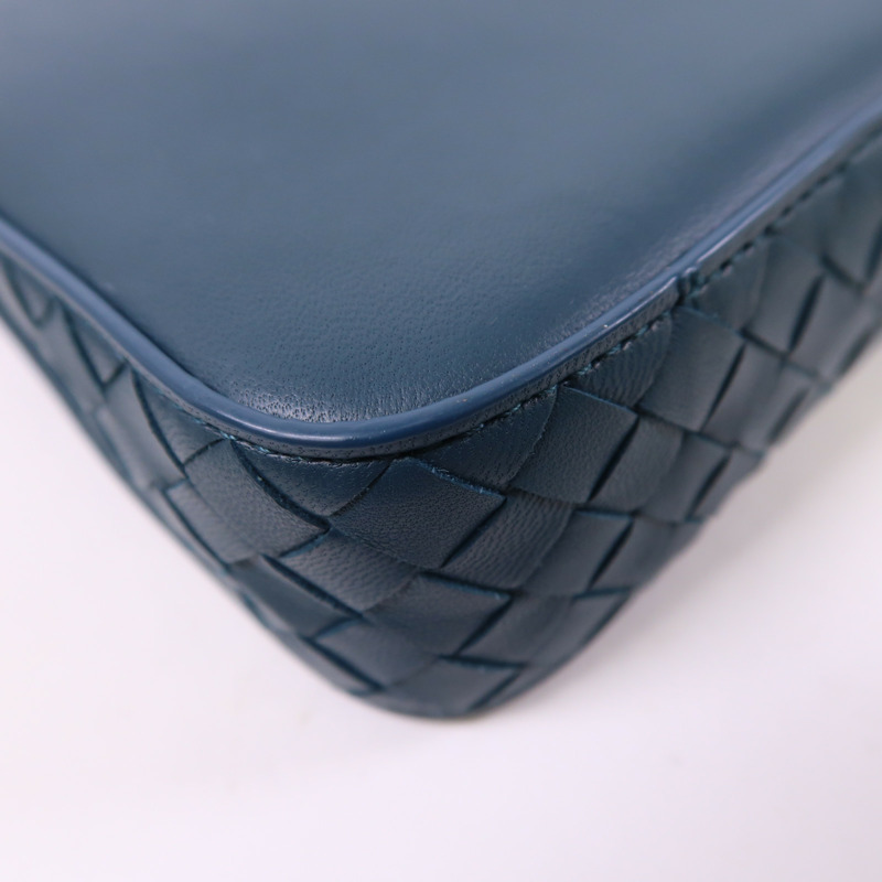 BOTTEGA VENETA 牛皮皮革Chain Shoulder鏈帶肩背袋-14