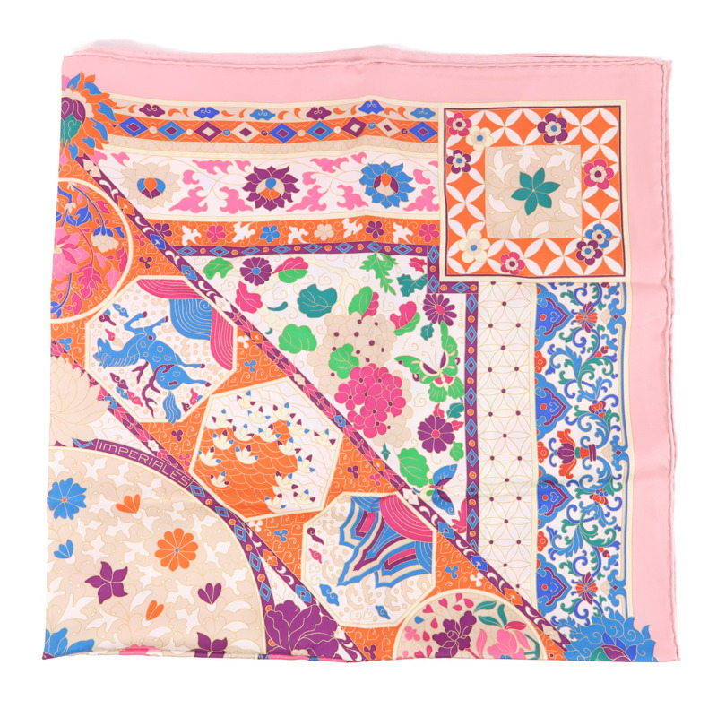 HERMES 絲質Scarf絲巾-2