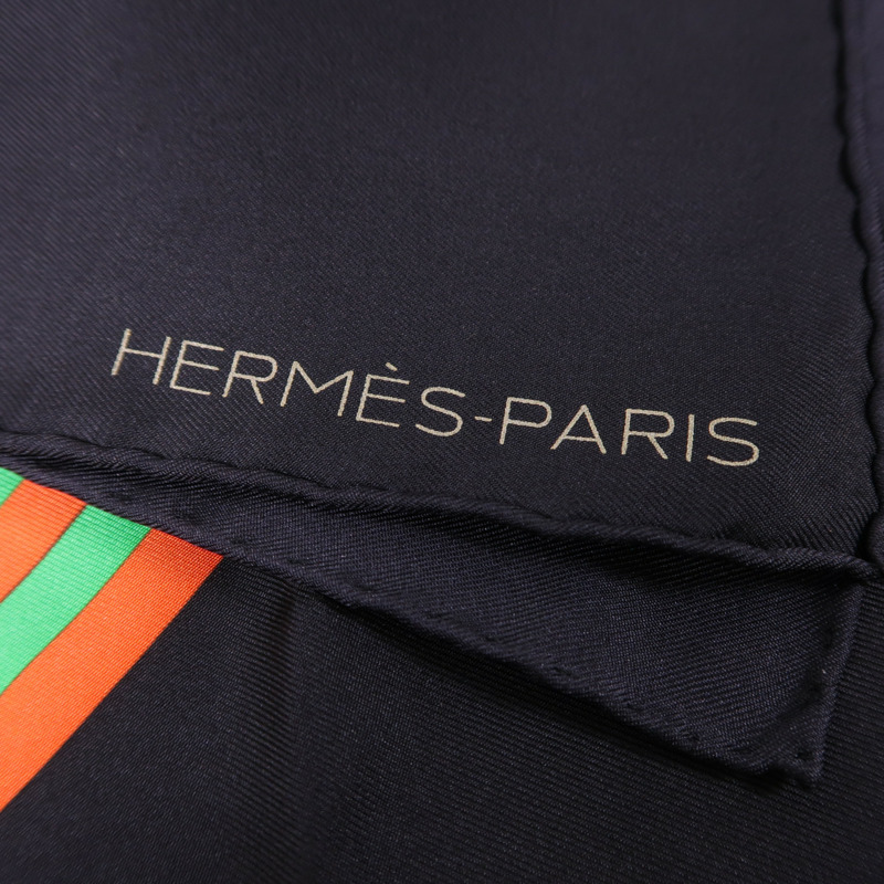 HERMES 絲質Scarf絲巾-5