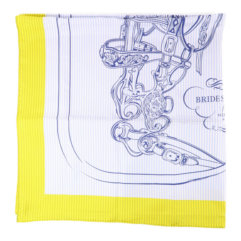 HERMES 絲質Scarf絲巾-3