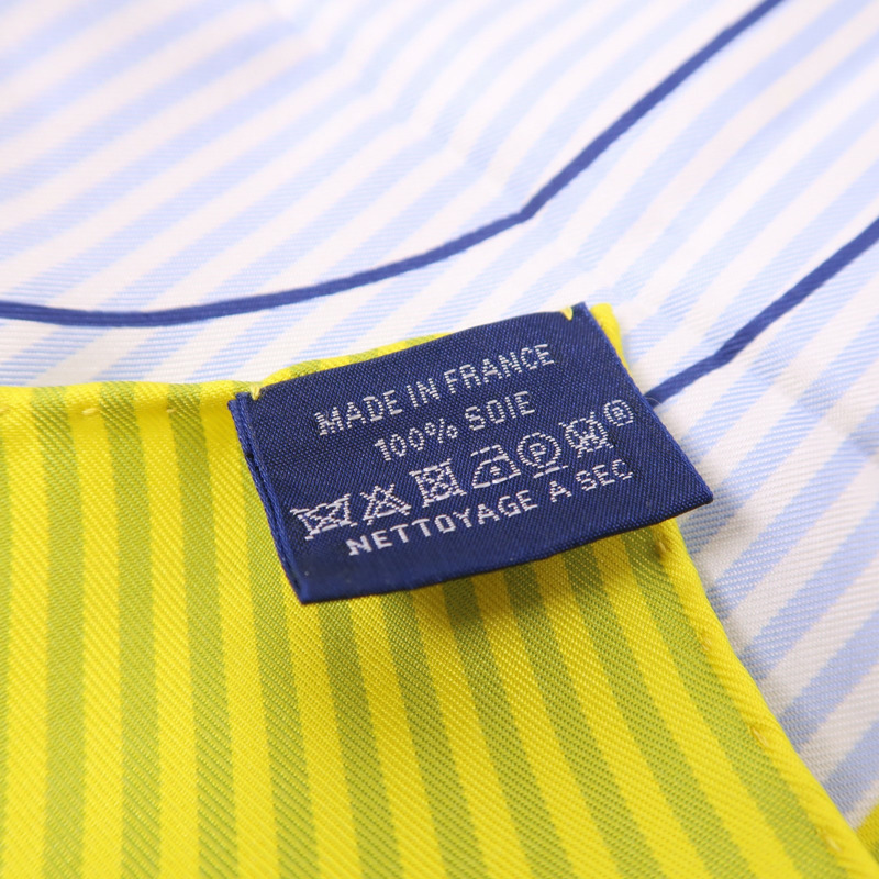 HERMES 絲質Scarf絲巾-7