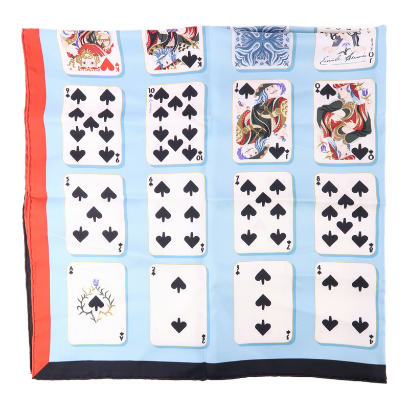 HERMES 絲質Scarf絲巾-3