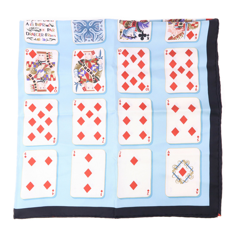 HERMES 絲質Scarf絲巾-4