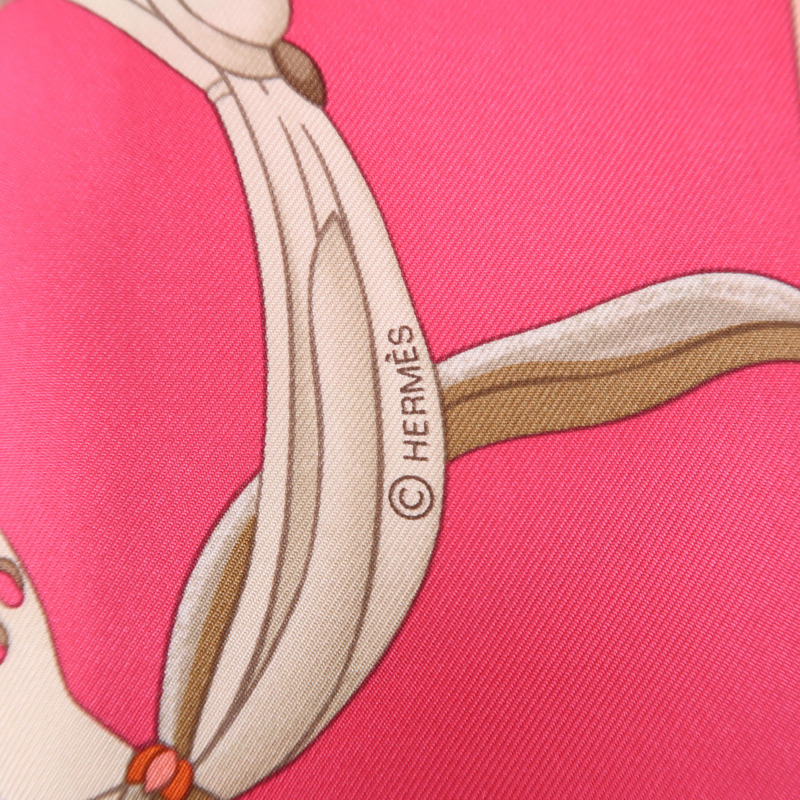 HERMES 絲質Scarf絲巾-5