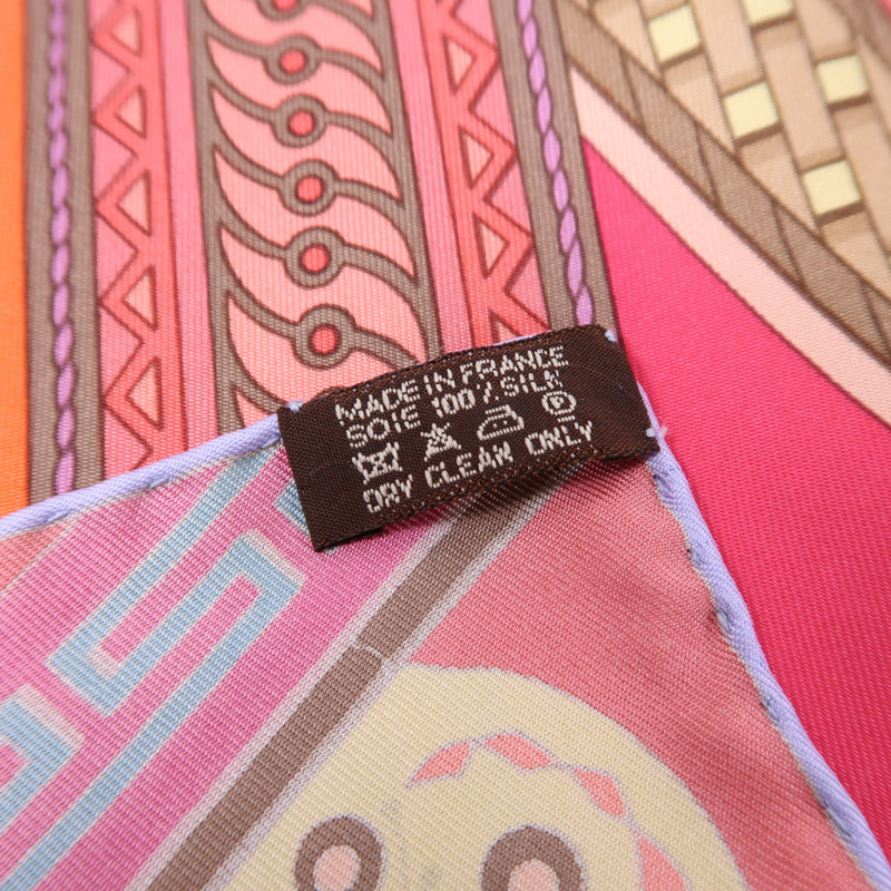 HERMES 絲質Scarf絲巾-6
