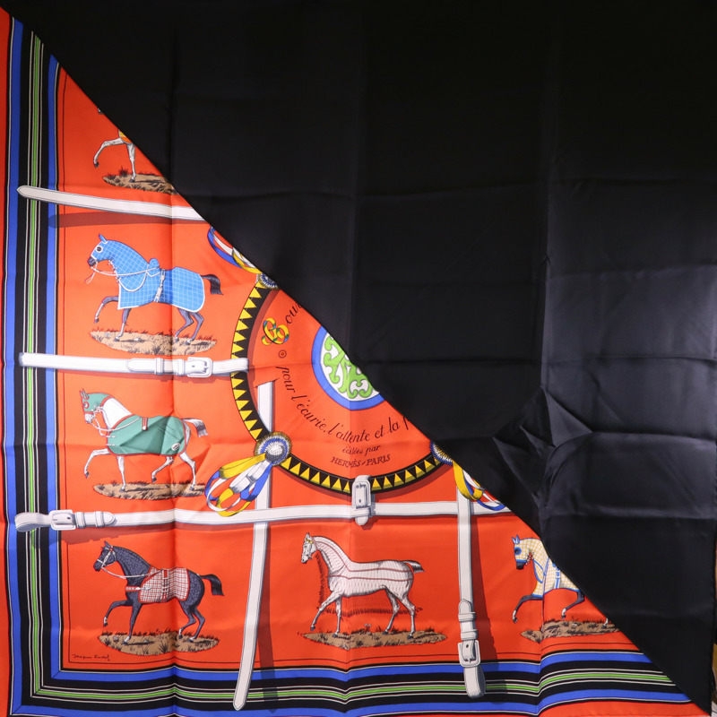 HERMES 絲質Scarf絲巾-0