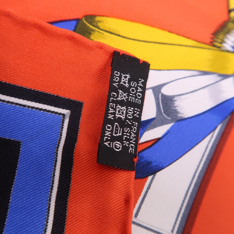 HERMES 絲質Scarf絲巾-6