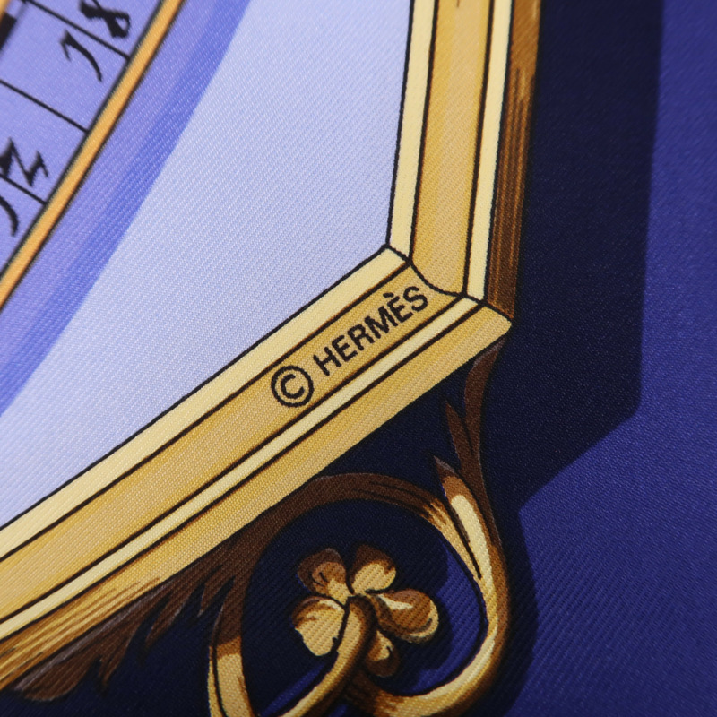 HERMES 絲質Scarf絲巾-5