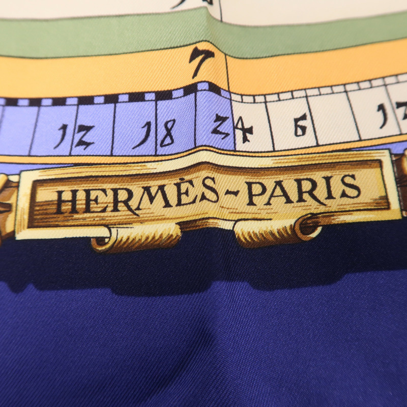 HERMES 絲質Scarf絲巾-6