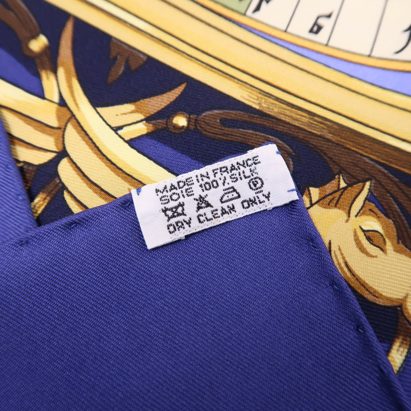 HERMES 絲質Scarf絲巾-7