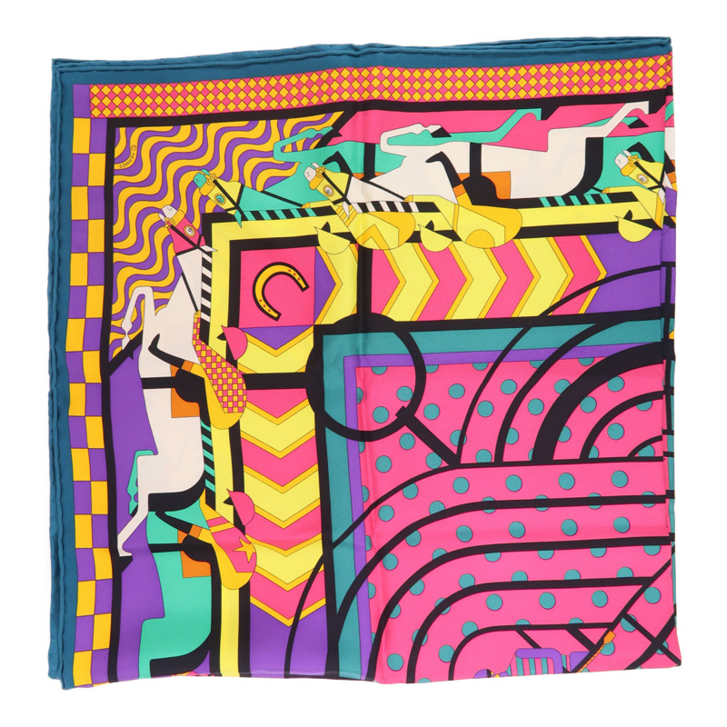 HERMES 絲質Scarf絲巾-2