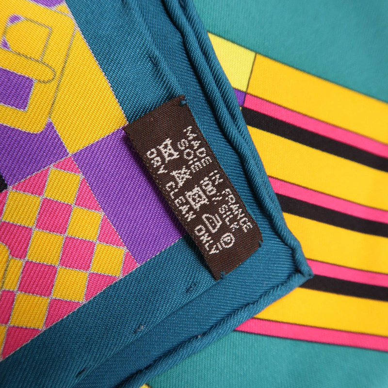 HERMES 絲質Scarf絲巾-7