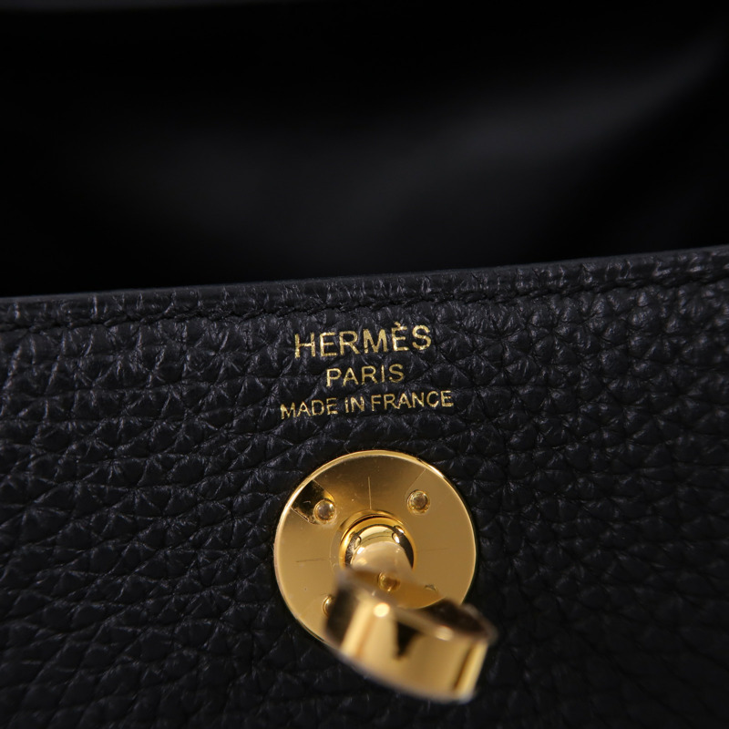 HERMES Mini Lindy金扣手挽肩背兩用袋-7