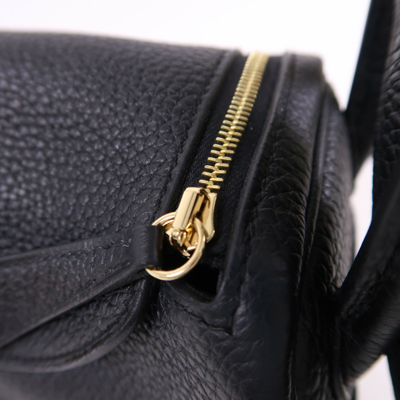 HERMES Mini Lindy金扣手挽肩背兩用袋-16