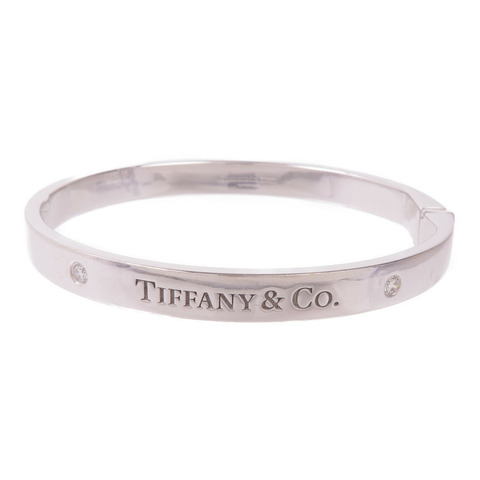 TIFFANY＆CO 18K白金Bangle手鐲
